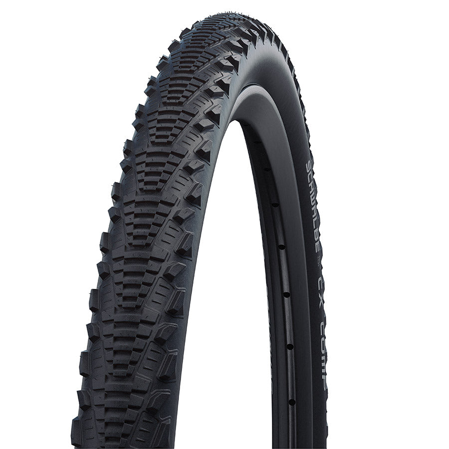 Schwalbe, CX Comp, Gravel Tire, 20x1.75, Wire, Clincher, SBC, K-Guard, Reflex, 50TPI, Black