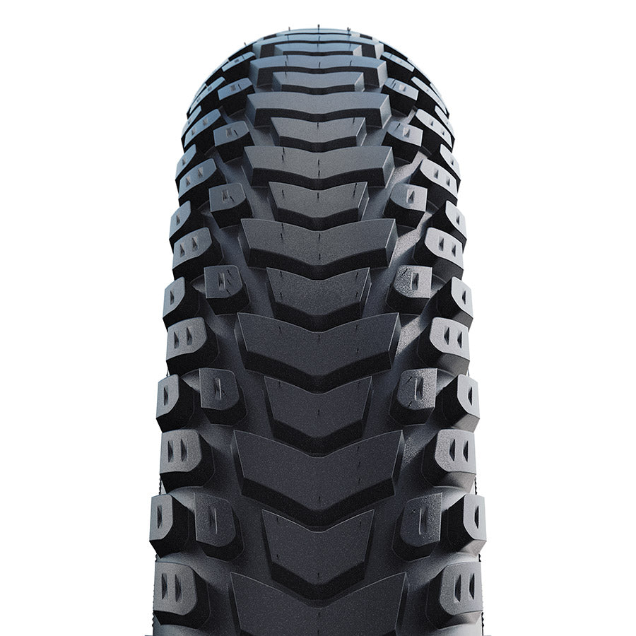 Schwalbe, Marathon Mondial, Hybrid Tire, 700x35C, Folding, Clincher, TravelStar, DoubleDefense, 67TPI, Black