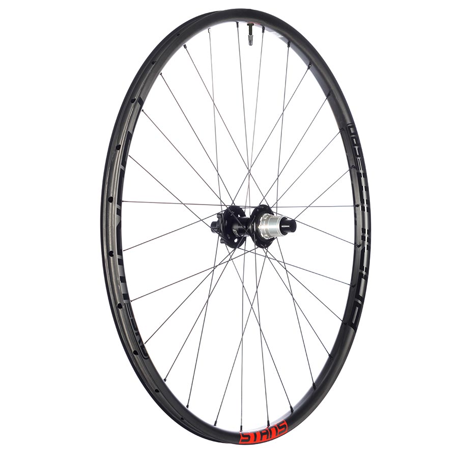 Stans No Tubes, Podium SRD, Wheel, Rear, 29'' / 622, Holes: 28, 12mm TA, 148mm, Disc IS 6-bolt, SRAM XD-R