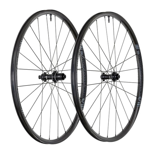 Industry Nine, Solix SL UL250c CX, Wheel, Front and Rear, 700C / 622, Holes: F: 24, R: 24, F: 12mm, R: 12mm, F: 100, R: 142, Disc Center Lock, Shimano Road 11, Set