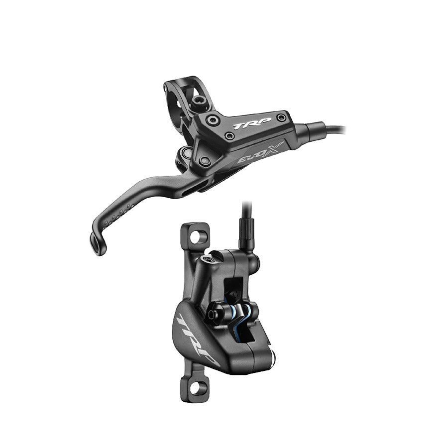 TRP, EVO X, MTB Hydraulic Disc Brake, Right, Post mount, Disc: Not included, Black